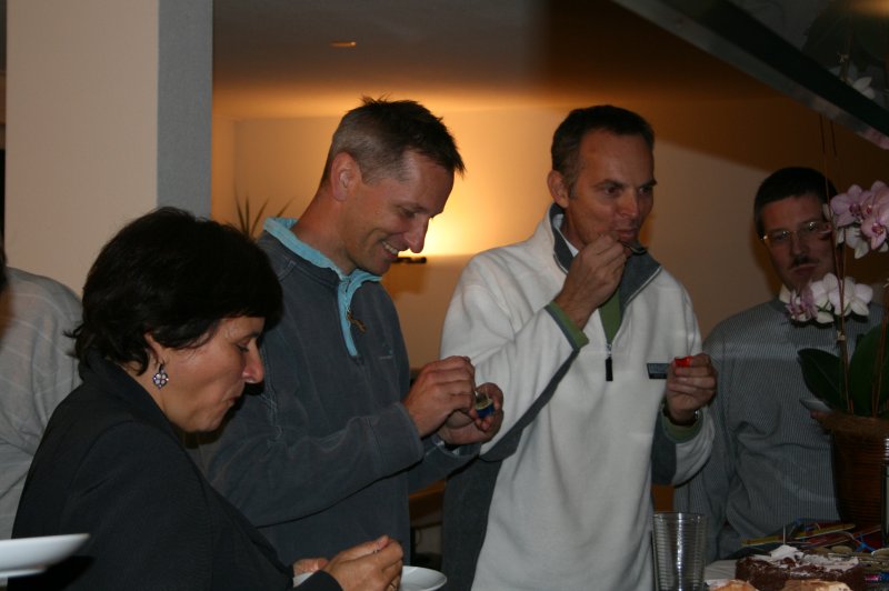 Claudio, Annemarie, Lukas, Jörg, Daniel