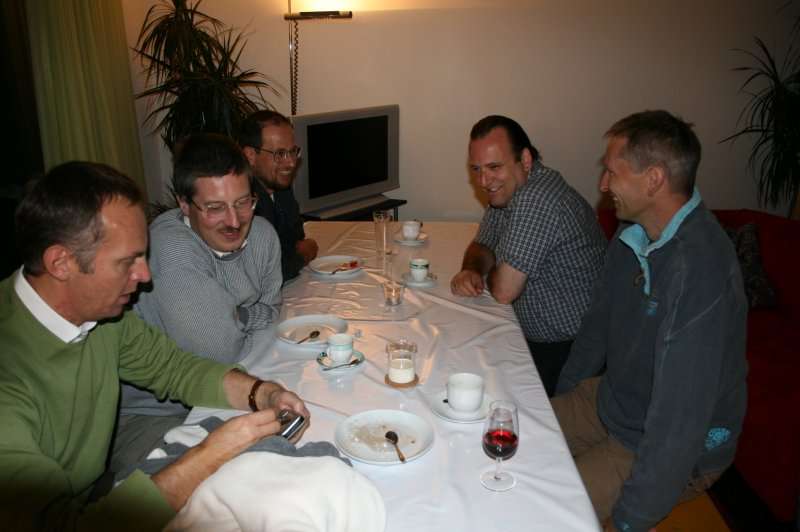 Jörg, Daniel, Philipp, Marcello, Lukas